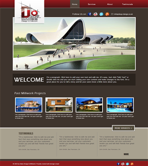 Web Design by webxvision for Oakes Design & Millwork | Design: #3134790