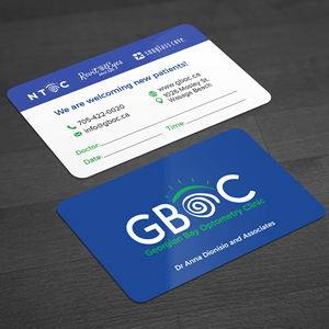 Business Card Design by WellDesign for Georgian Bay Optometry Clinic | Design: #31822519