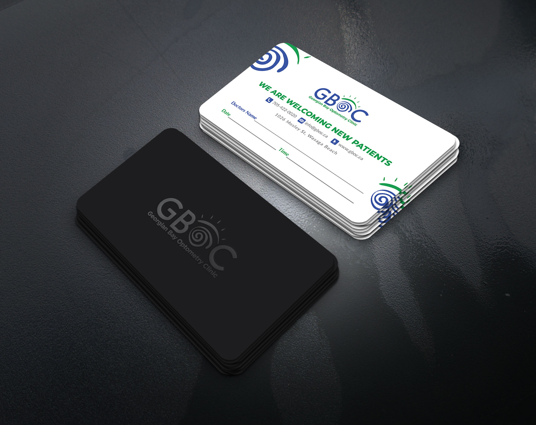 Business Card Design by artbitin for Georgian Bay Optometry Clinic | Design #31858353