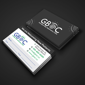 Business Card Design by Decorative TEAM for Georgian Bay Optometry Clinic | Design #31858393