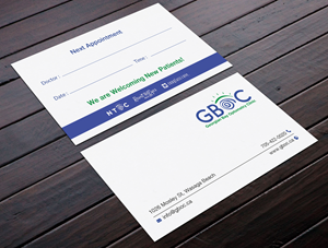 Business Card Design by Brand aid for Georgian Bay Optometry Clinic | Design: #31820474