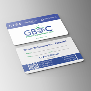 Business Card Design by Bikash Das for Georgian Bay Optometry Clinic | Design: #31855864