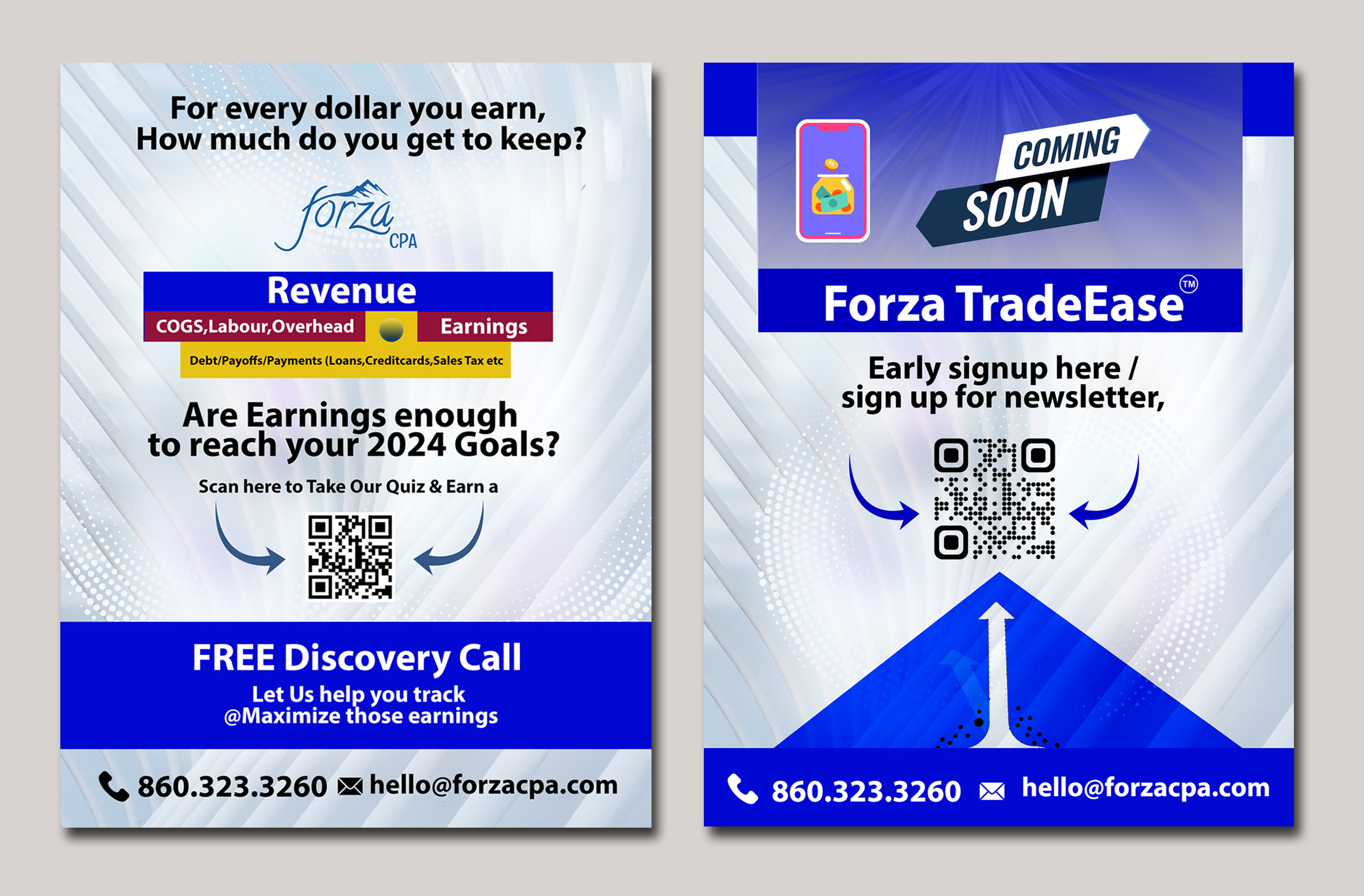 Flyer Design by Ramamoorthi Annadurai for Forza CPA PLLC | Design #31820645