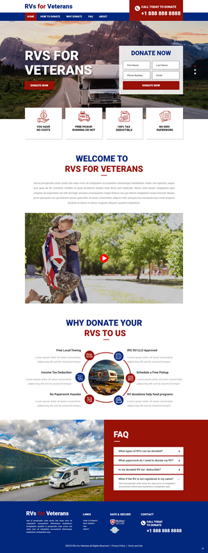 Web Design by pb for this project | Design #31831008