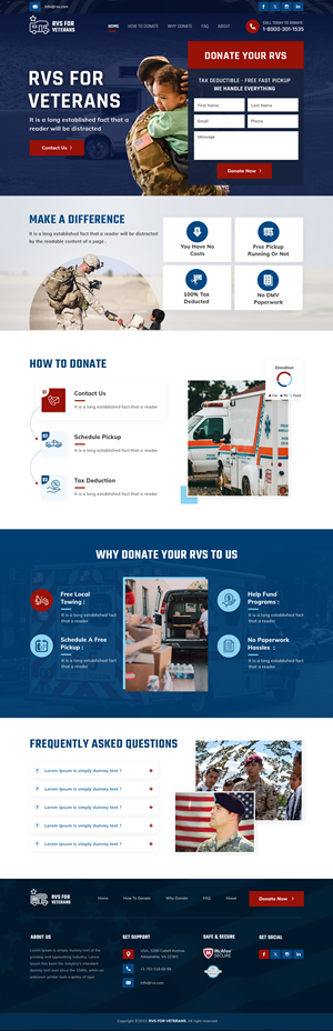 Web Design by sai.designer87 for this project | Design #31821739