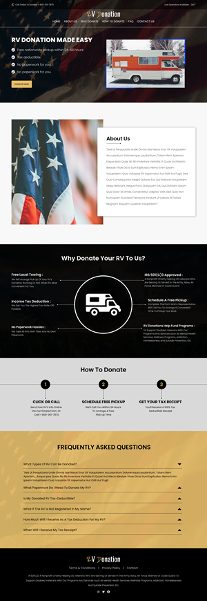Web Design by taurgurdeep for this project | Design #31828718