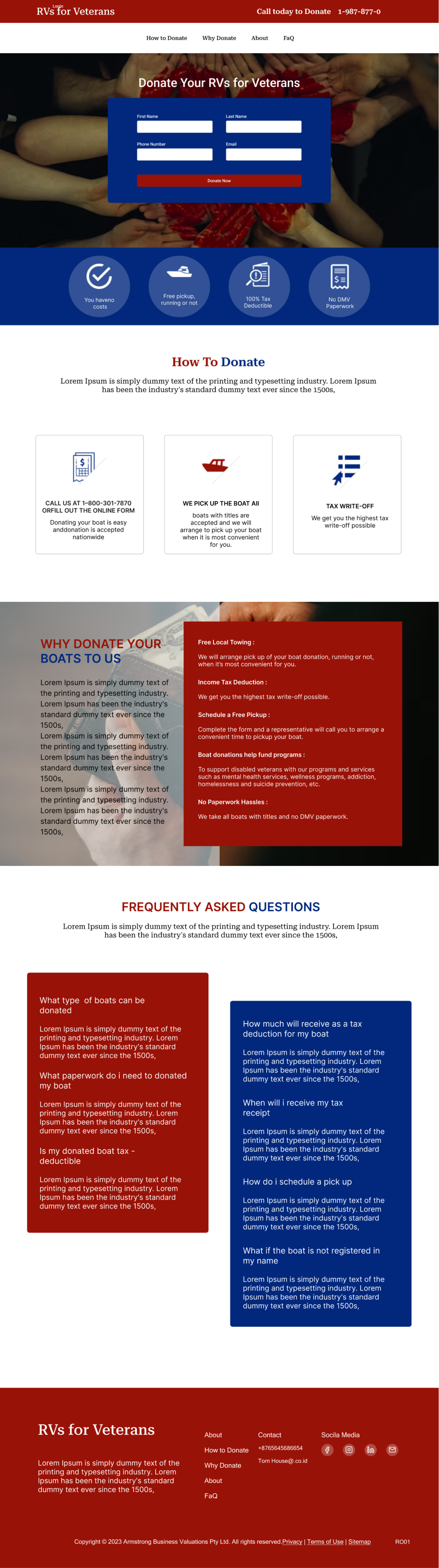 Web Design by Taufik H for this project | Design #31850341