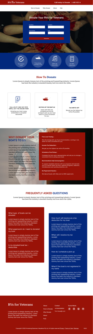 Web Design by Taufik H for this project | Design: #31850341