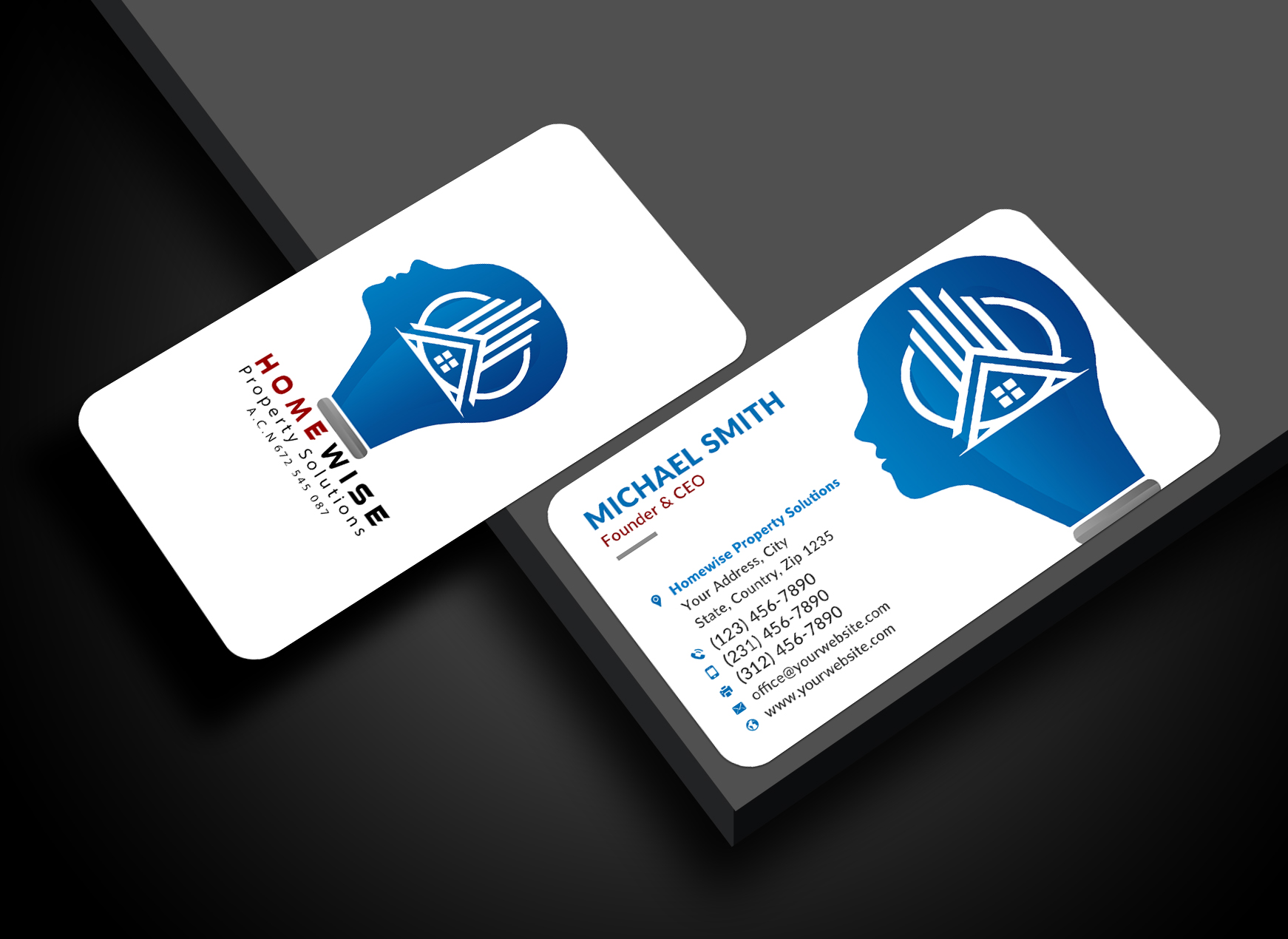 Business Card Design by Sun Moon Graphic Designer for this project | Design #31819257