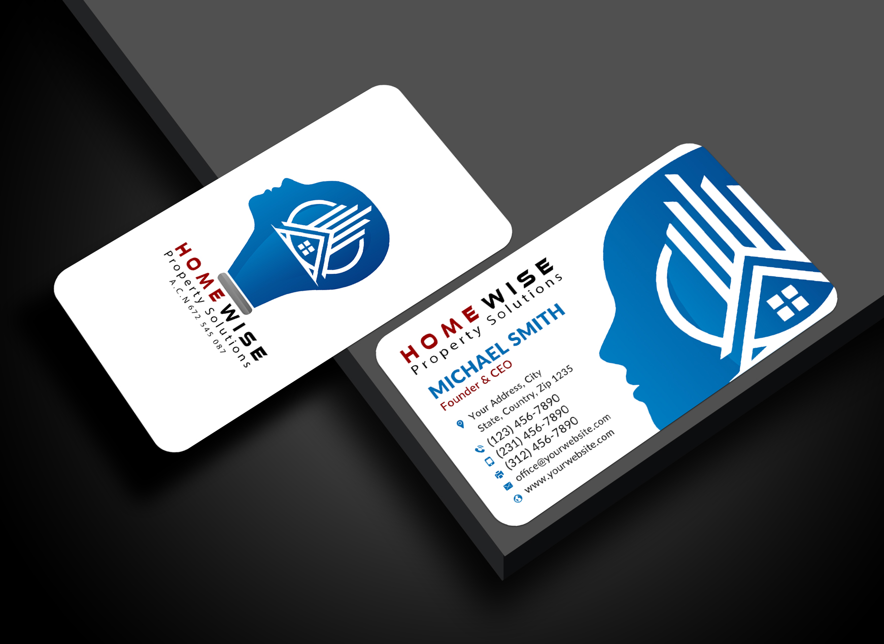 Business Card Design by Sun Moon Graphic Designer for this project | Design #31819259