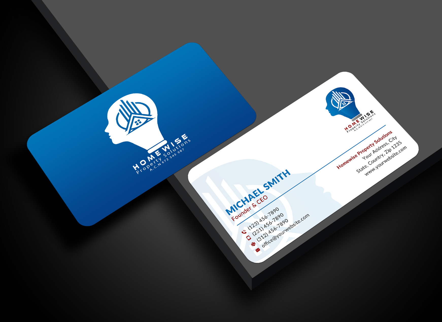 Business Card Design by Sun Moon Graphic Designer for this project | Design #31819260
