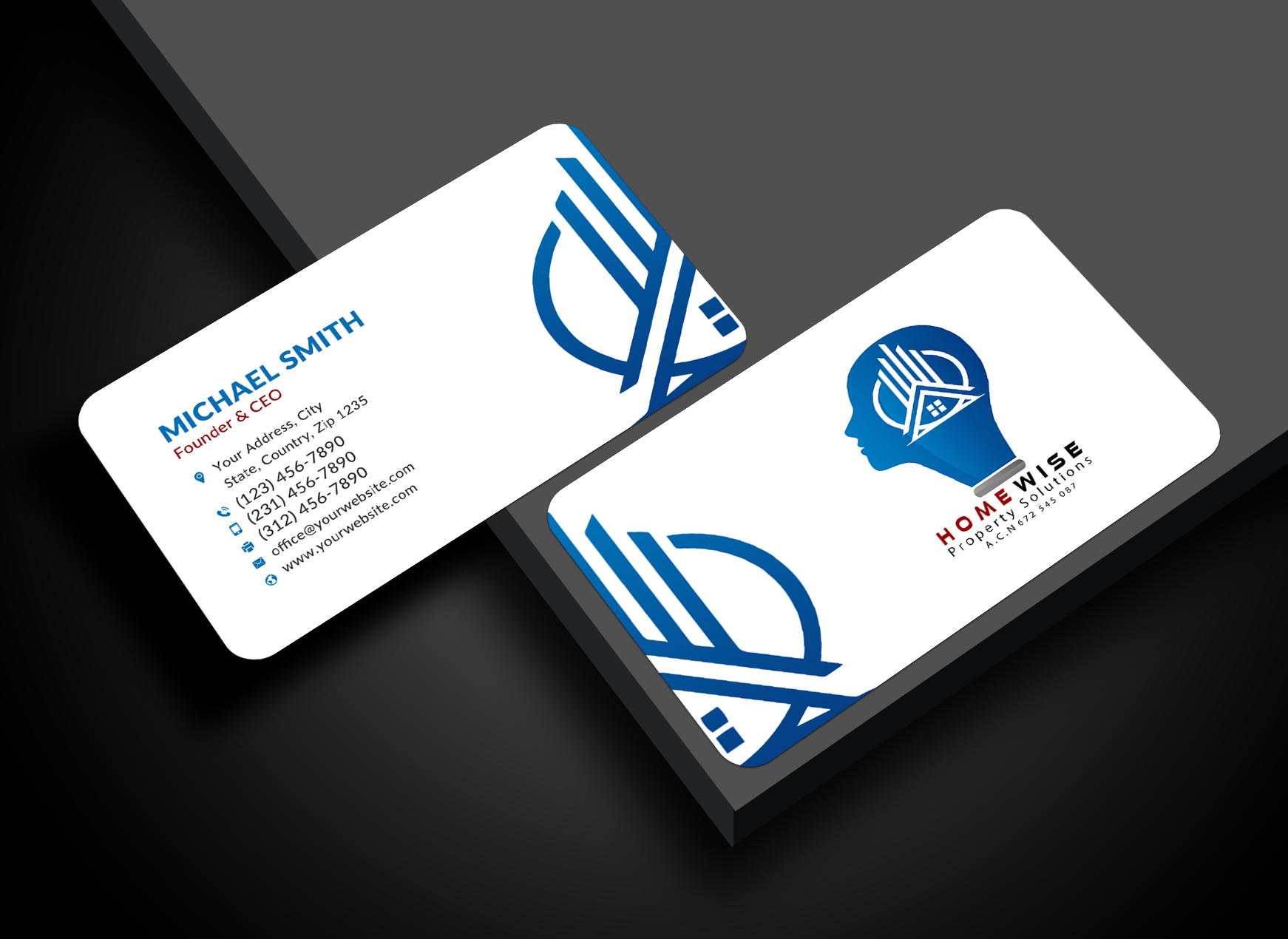 Business Card Design by Sun Moon Graphic Designer for this project | Design #31819267
