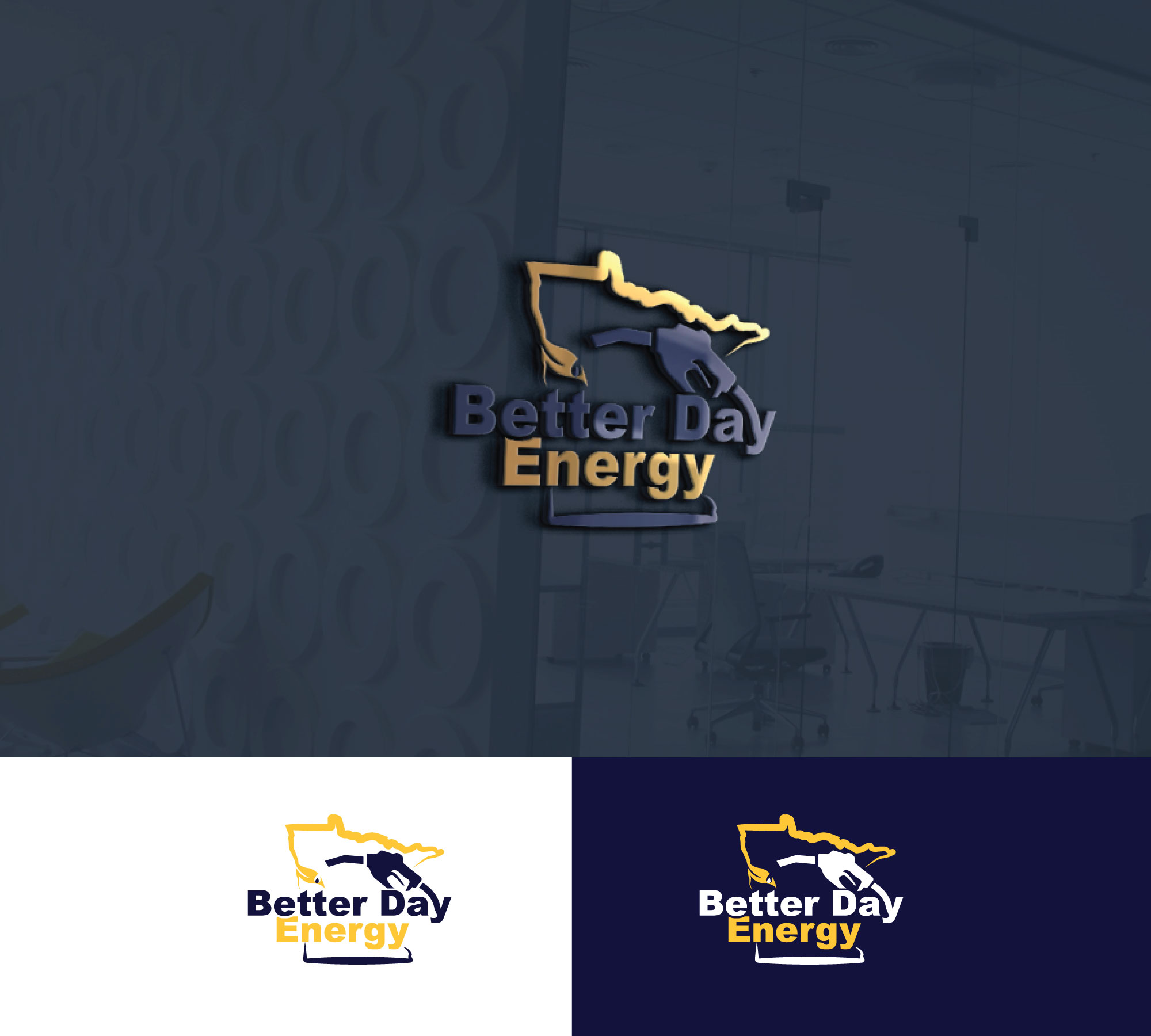 Logo Design by RRR Design for Better Day Energy | Design #31829538