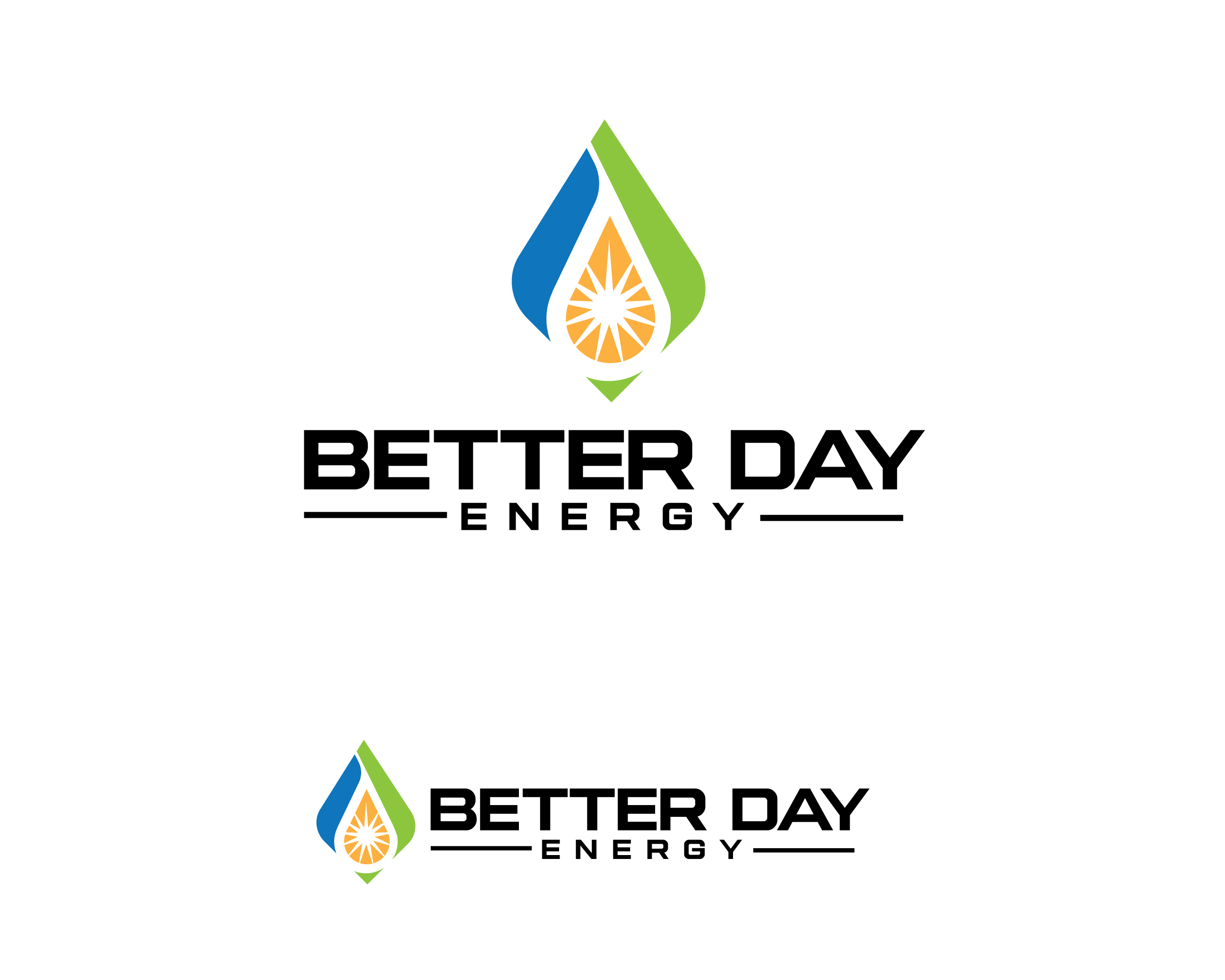 Logo Design by renderman for Better Day Energy | Design #31825490