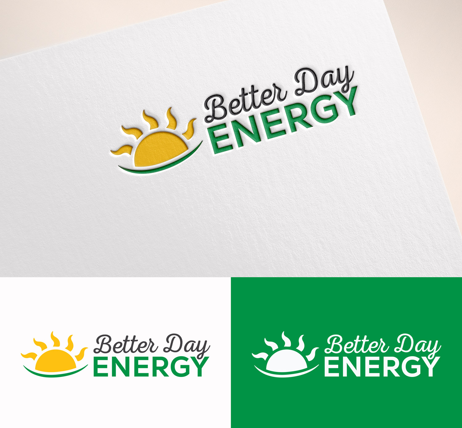 Logo Design by M Art & Design for Better Day Energy | Design #31825356