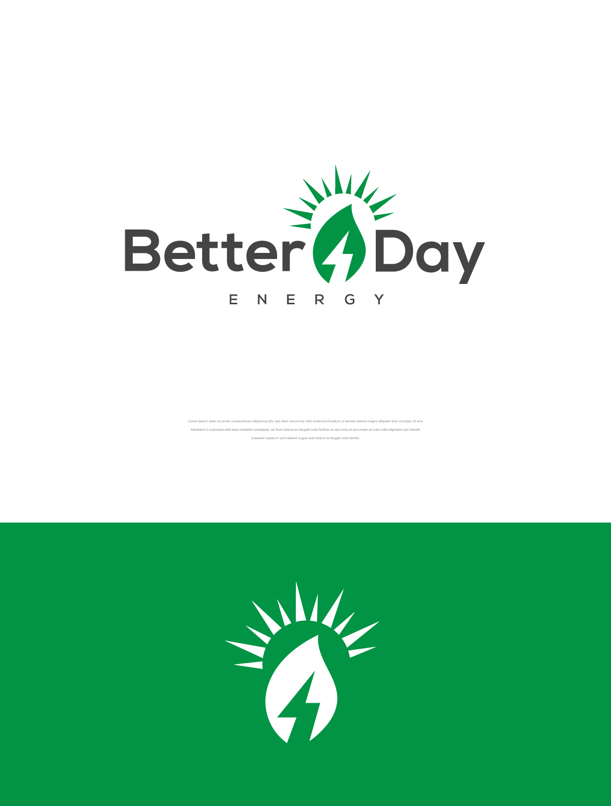 Logo Design by apik. for Better Day Energy | Design #31825664