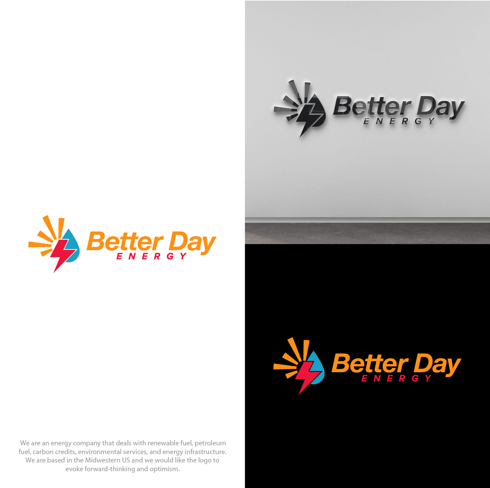 Logo Design by 4tech services for Better Day Energy | Design #31825214