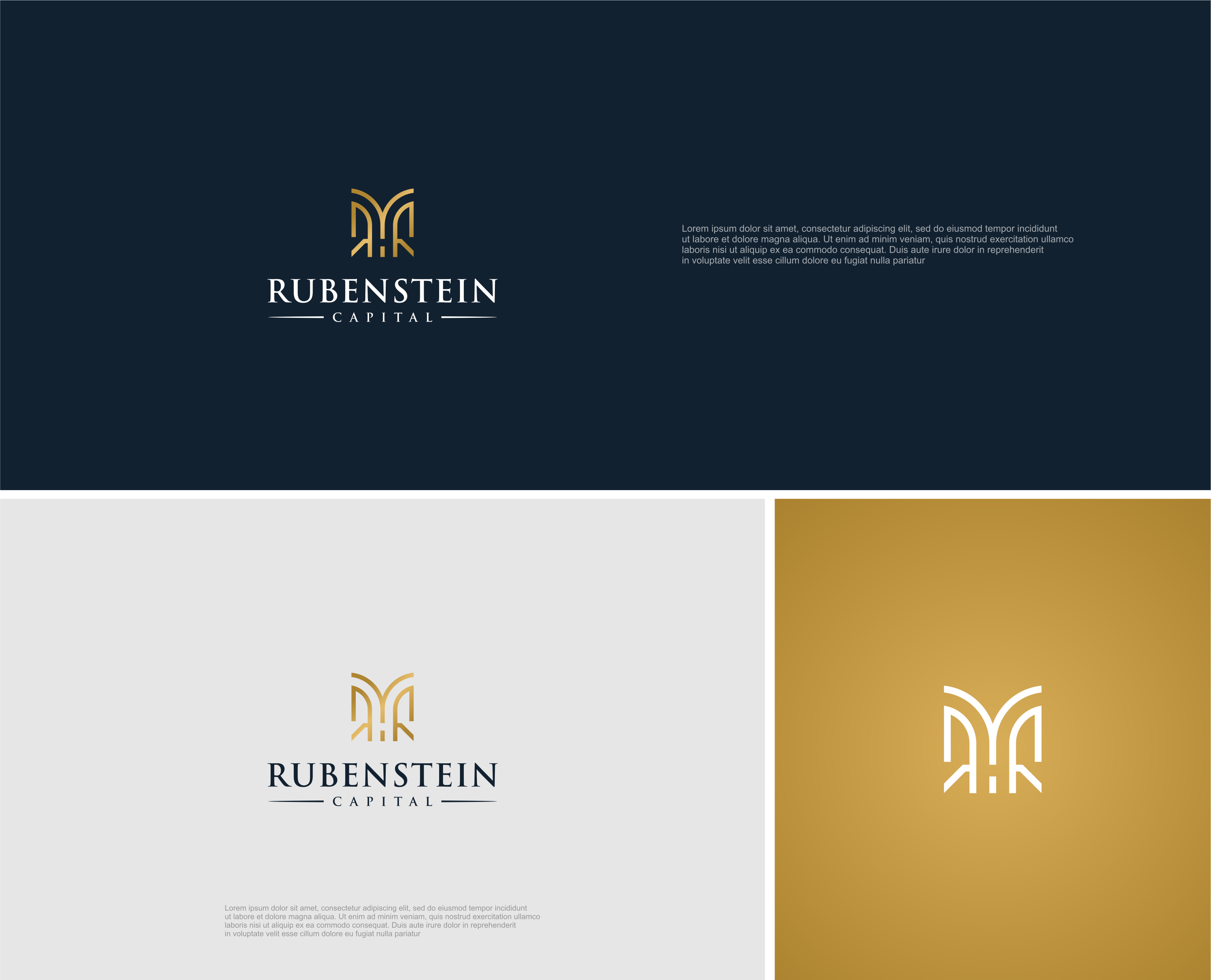 Logo Design by MONOGRAPH for Rubenstein Capital | Design #31838958