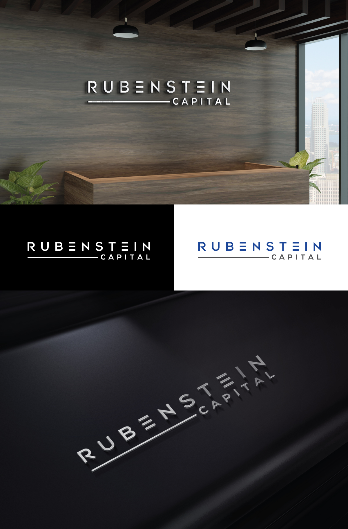 Logo Design by step forward 2 for Rubenstein Capital | Design #31828311