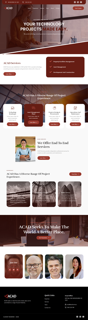 Web Design by WahDesign for this project | Design: #31861408