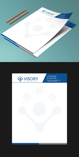 Design En-Tête par Hitbar pour Visory LLC | Design : #31831328