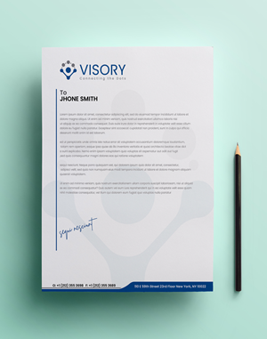Design En-Tête par Hitbar pour Visory LLC | Design : #31831337
