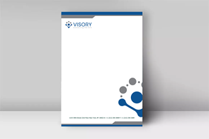 Diseño de Membrete por JKIANN08 para Visory LLC | Diseño: #31826241