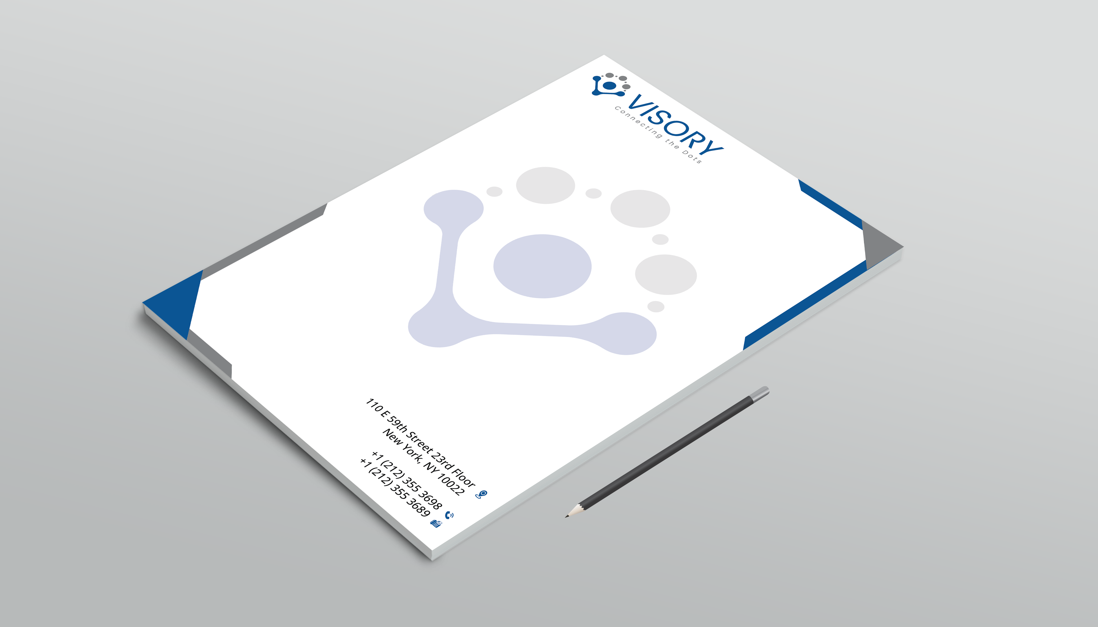 Letterhead Design by DesignerShahadat for Visory LLC | Design #31830871