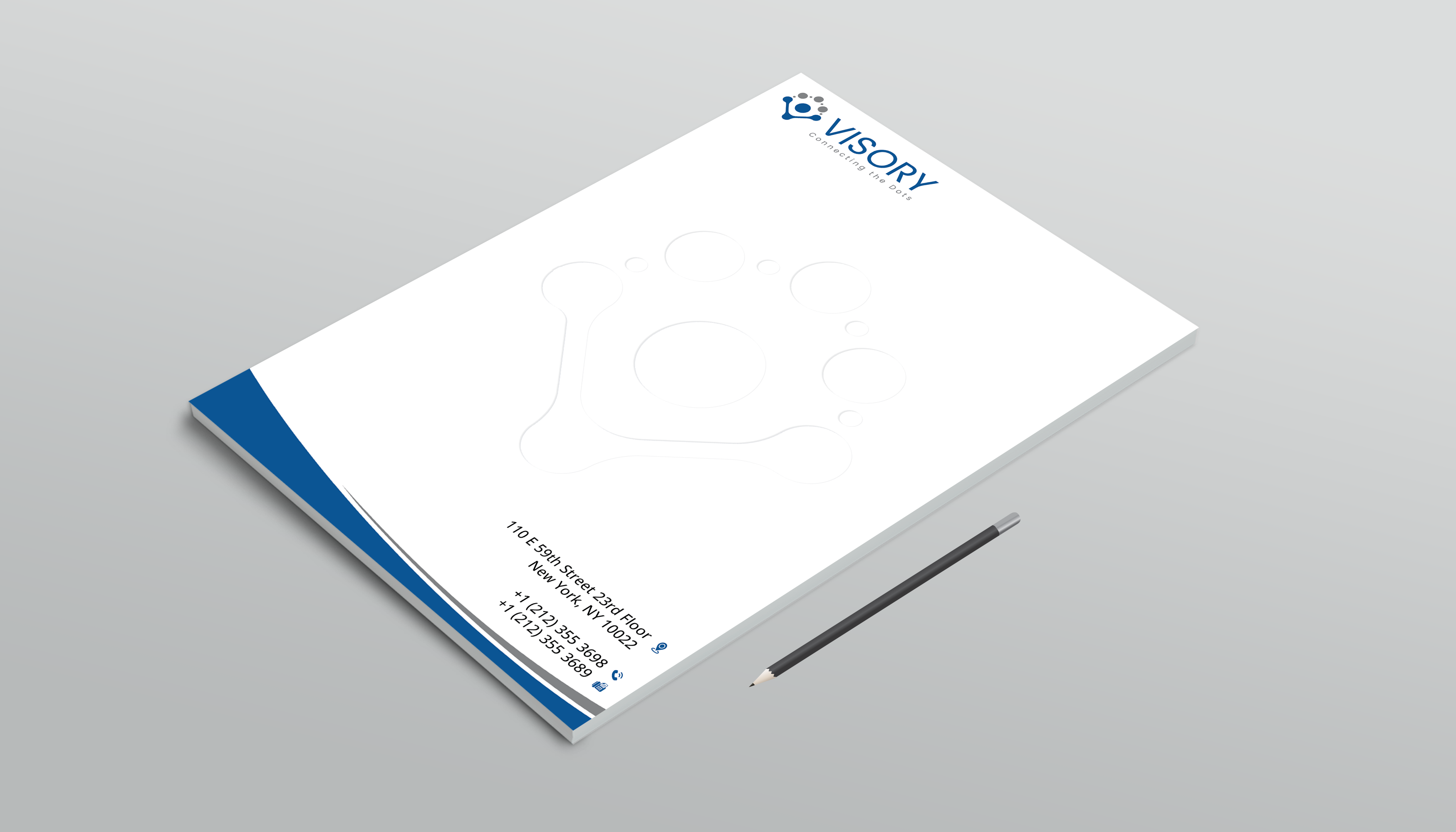 Letterhead Design by DesignerShahadat for Visory LLC | Design #31830987