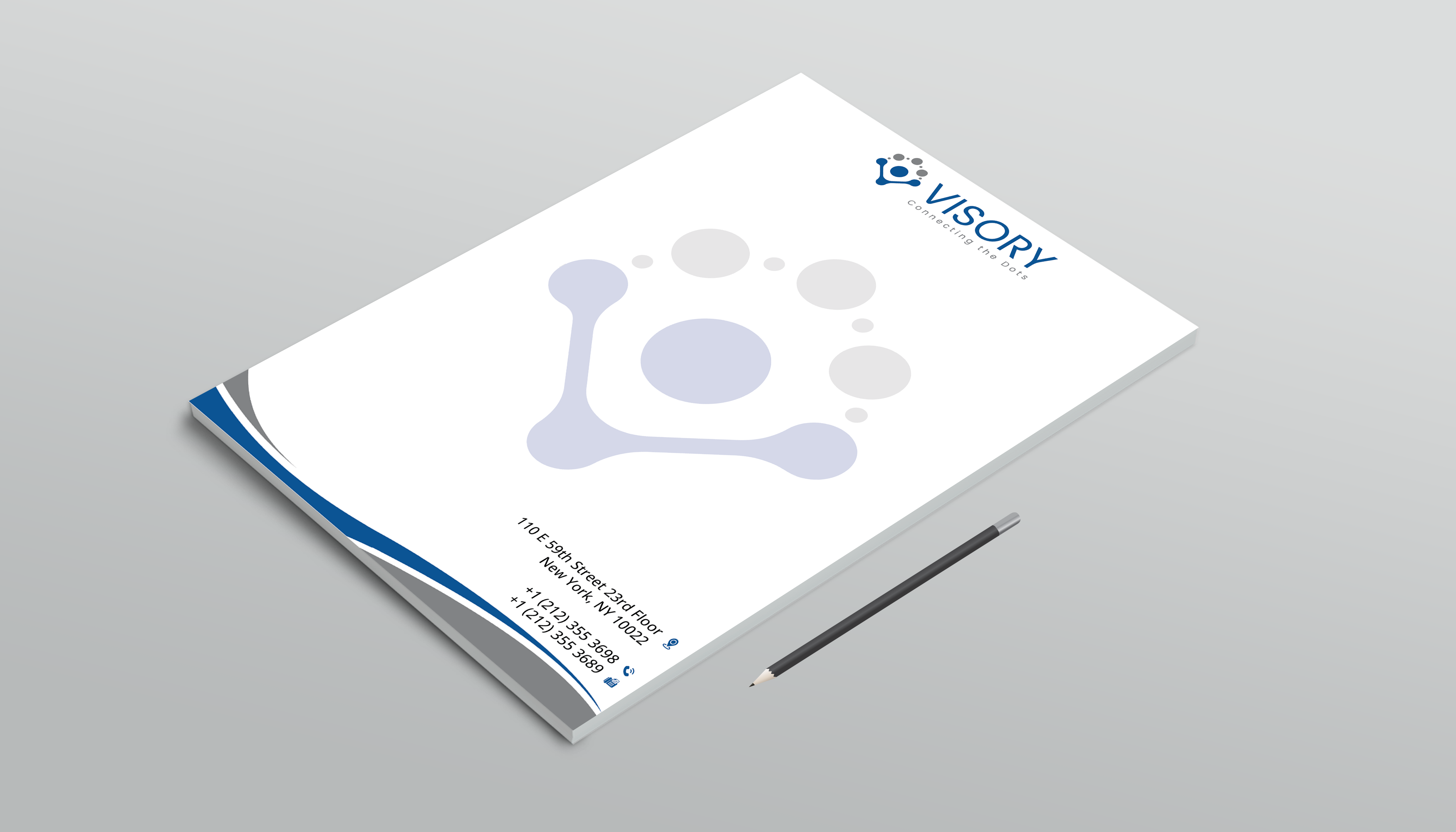 Letterhead Design by DesignerShahadat for Visory LLC | Design #31830995