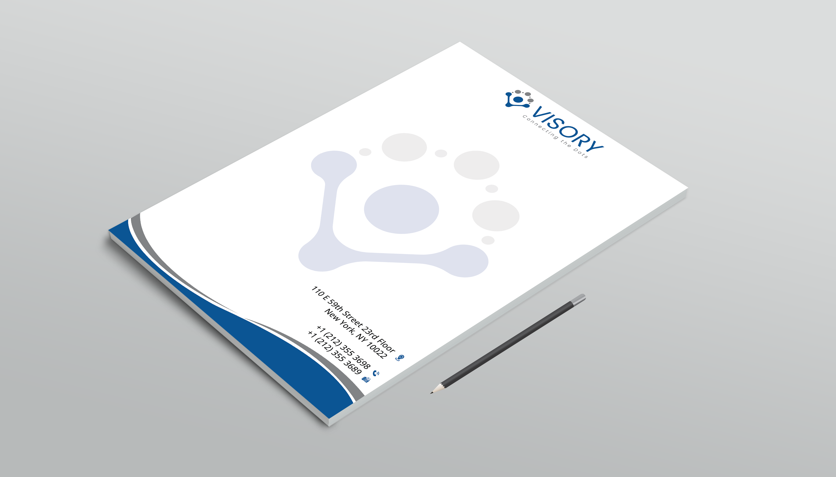Letterhead Design by DesignerShahadat for Visory LLC | Design #31831135