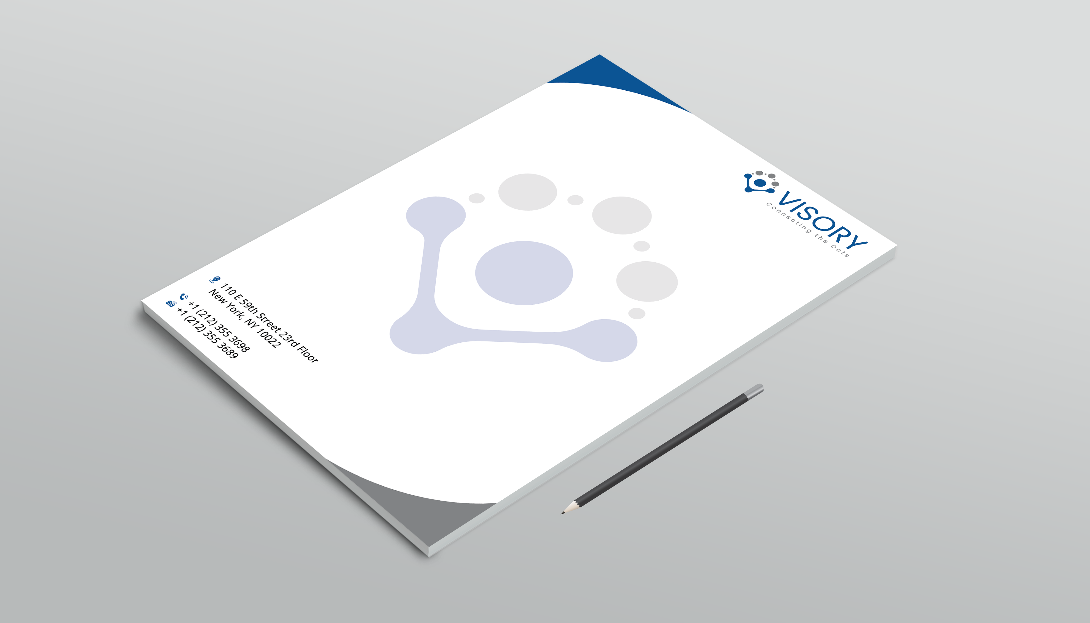 Letterhead Design by DesignerShahadat for Visory LLC | Design #31831206