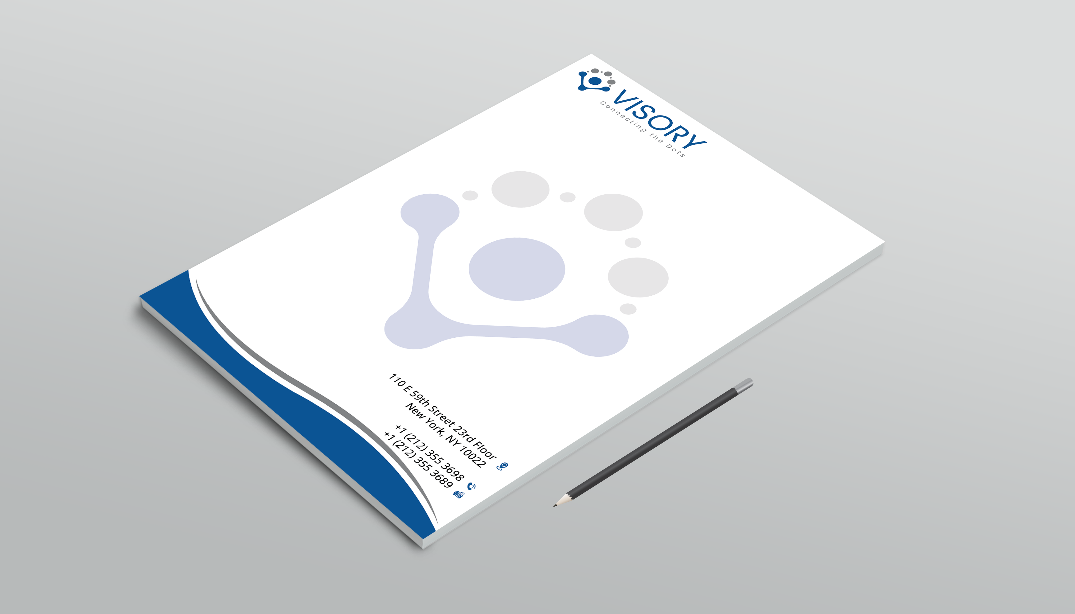 Letterhead Design by DesignerShahadat for Visory LLC | Design #31831237