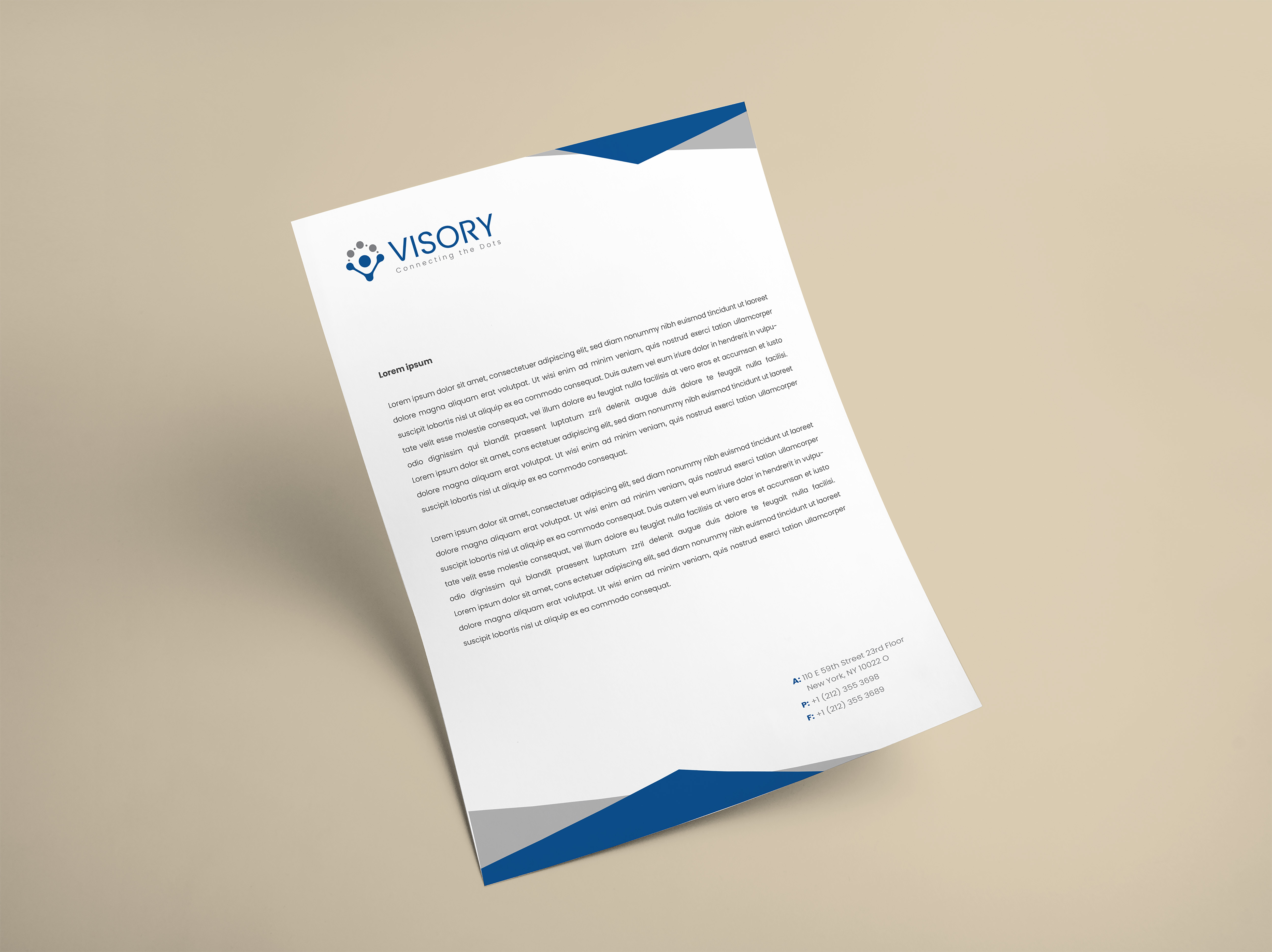 Design En-Tête par UsamaIjaz pour Visory LLC | Design #31829599