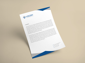 Briefkopf-Design von UsamaIjaz für Visory LLC | Design #31829599