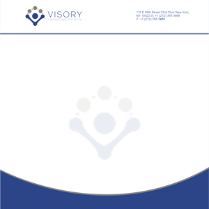Briefkopf-Design von Dita afiyanti für Visory LLC | Design #31831835