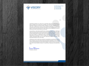 Briefkopf-Design von Atvento Graphics für Visory LLC | Design: #31829935