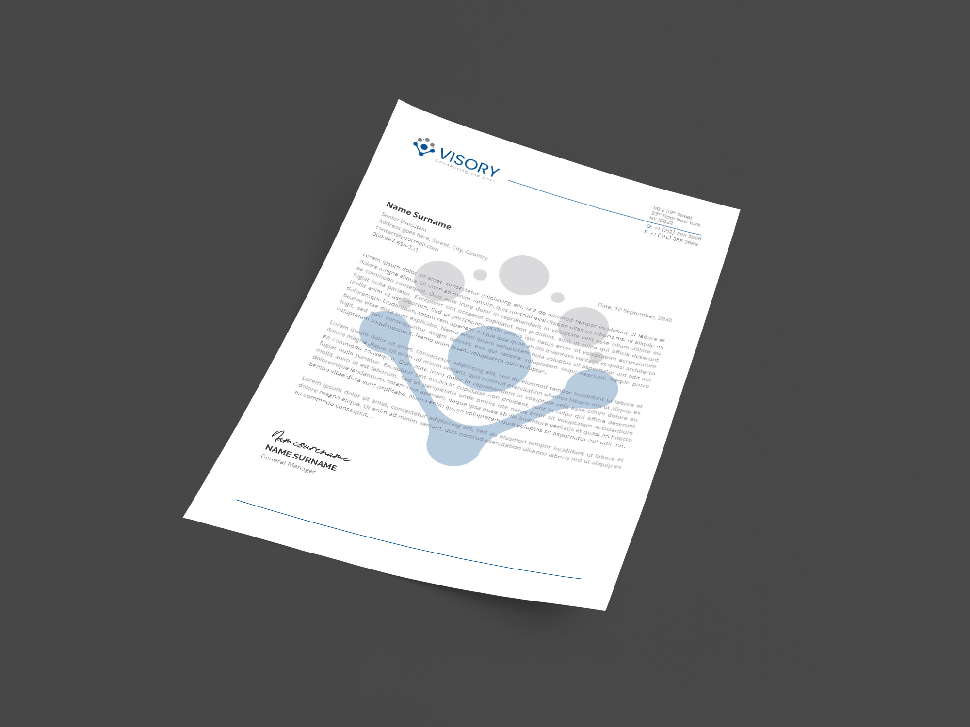 Design En-Tête par inventivao pour Visory LLC | Design #31825933