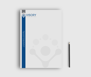 Letterhead Design by LAXMI DESIGNHUB for Visory LLC | Design: #31826686
