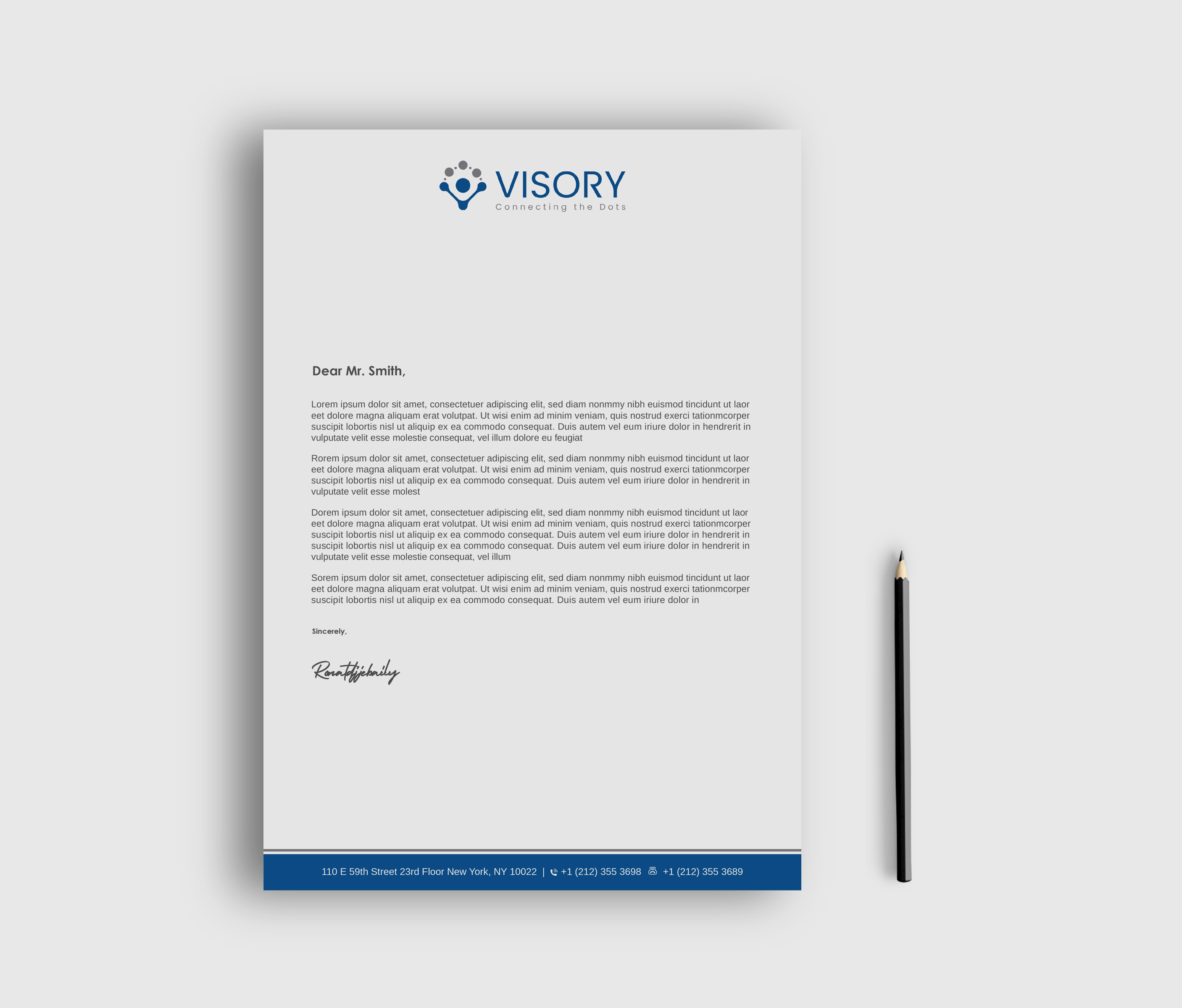 Design En-Tête par LAXMI DESIGNHUB pour Visory LLC | Design #31826687