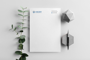Letterhead Design by R.design for Visory LLC | Design: #31825927