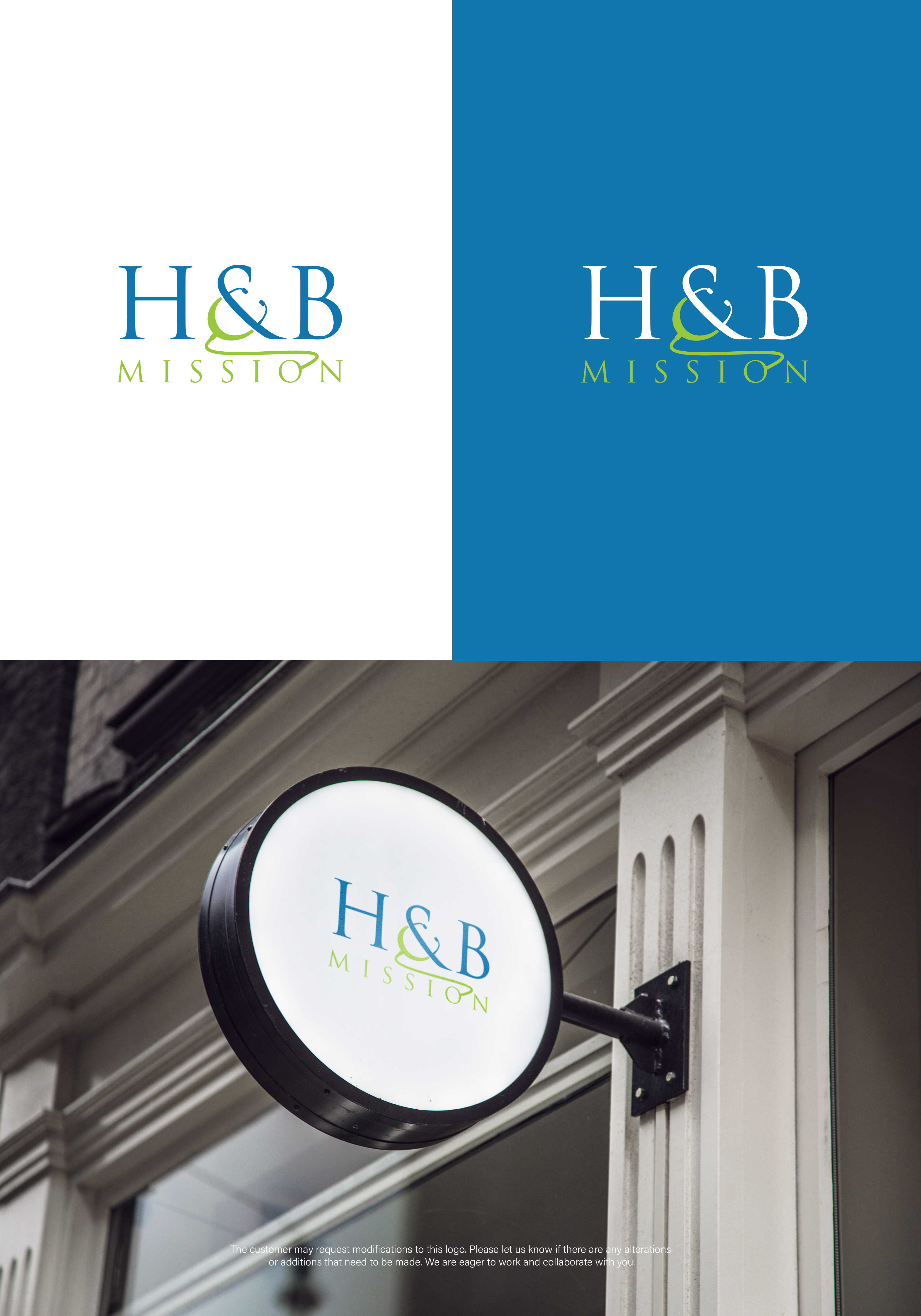 Logo Design by Locke+ for H&B Mission | Design #31851664