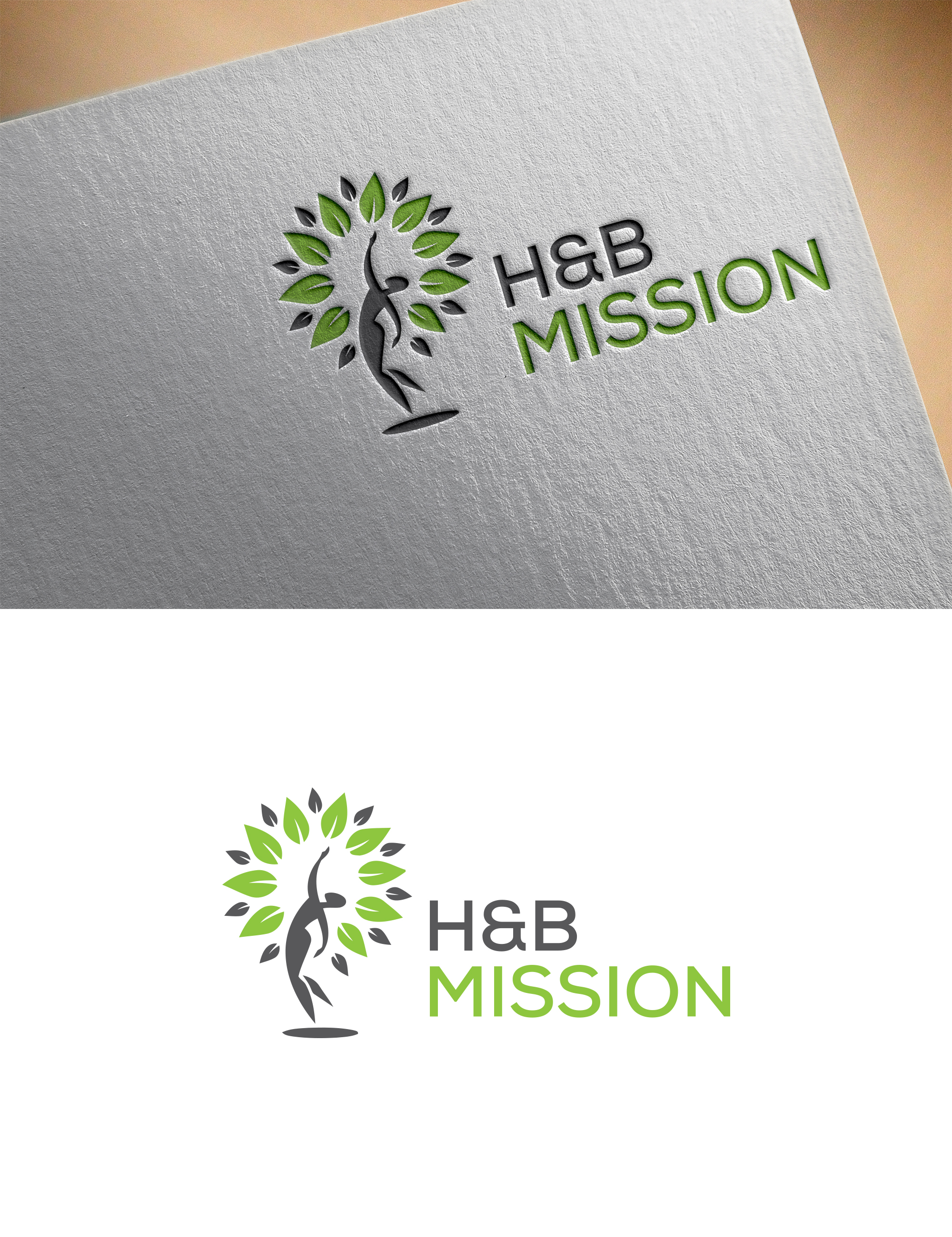 Logo Design by Visionary Creations for H&B Mission | Design #31829292
