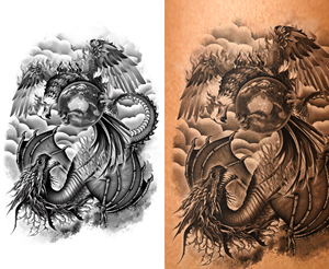 Tattoo Design by Navisol Creatives