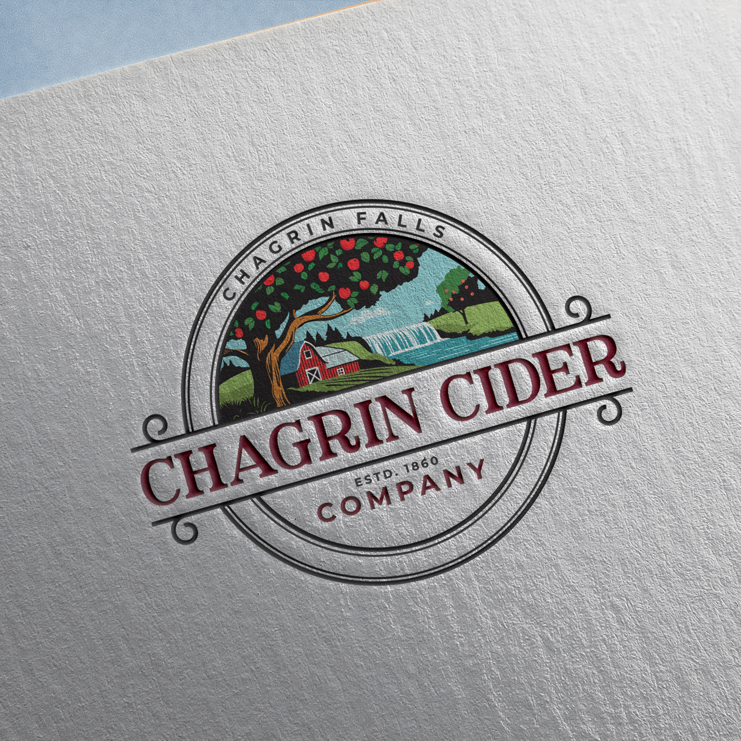 Logo Design by Publik Logo for Chagrin Cider Company | Design #31838750