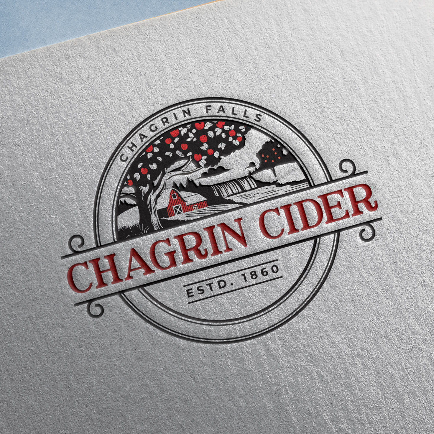 Logo Design by Publik Logo for Chagrin Cider Company | Design #31844029