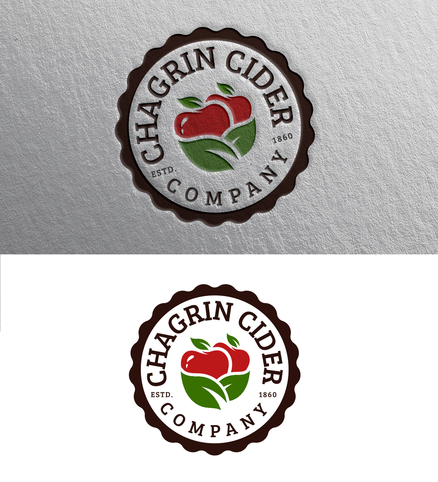 Logo Design by Publik Logo for Chagrin Cider Company | Design #32045539