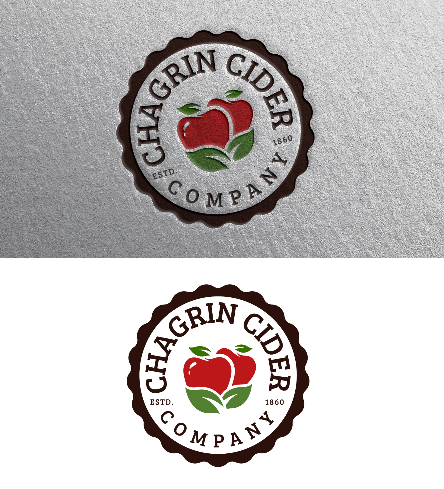 Logo Design by Publik Logo for Chagrin Cider Company | Design #32045540
