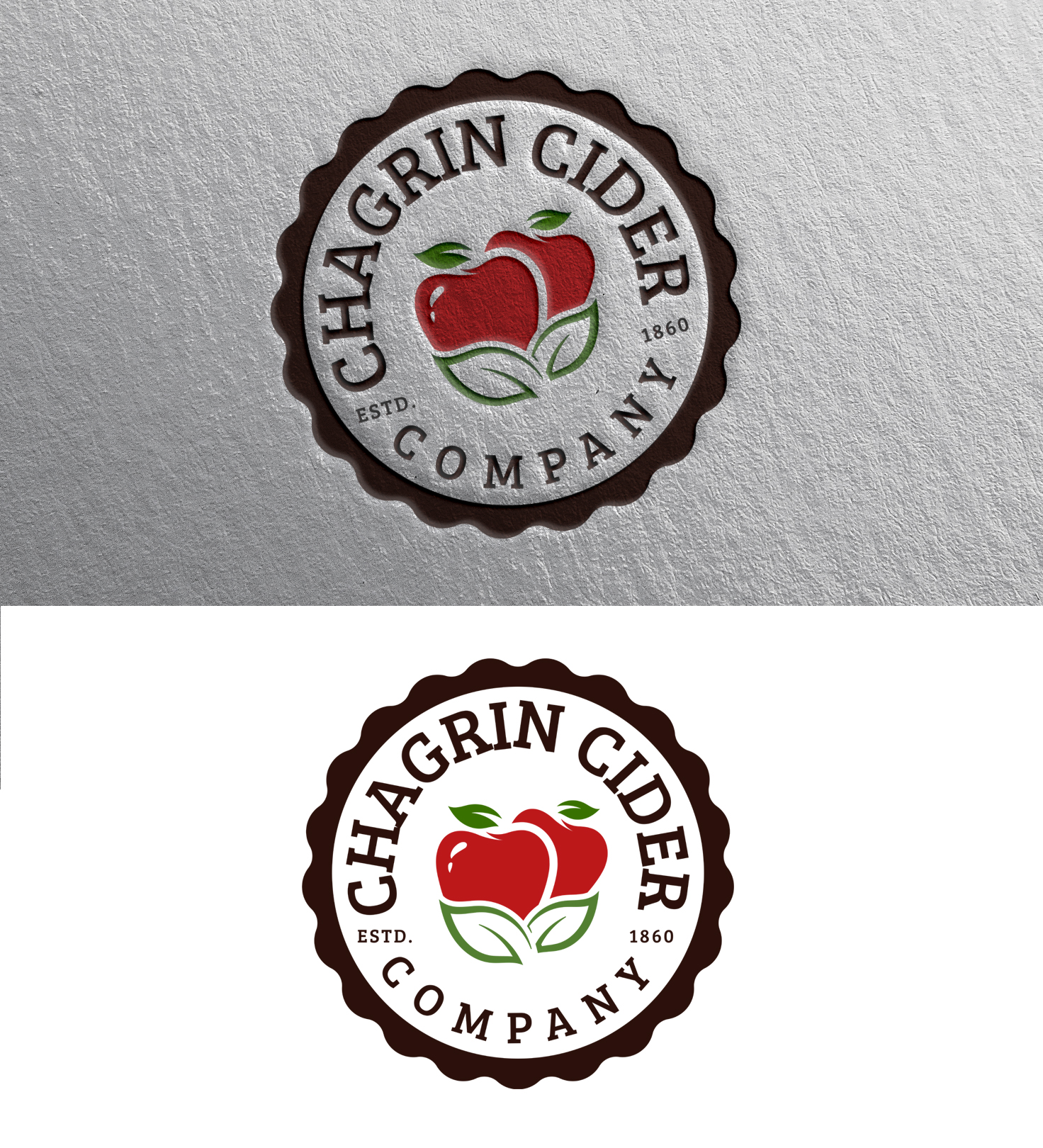 Logo Design by Publik Logo for Chagrin Cider Company | Design #32045547