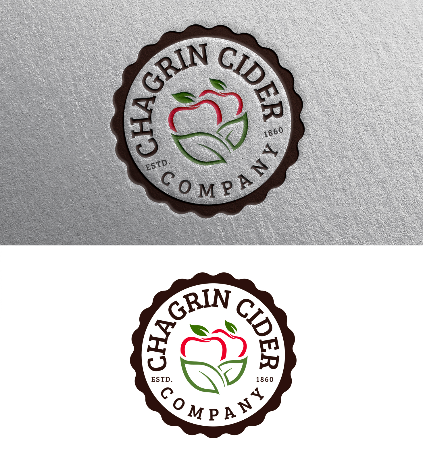 Logo Design by Publik Logo for Chagrin Cider Company | Design #32047593